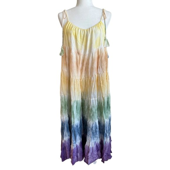 SALE!!!!! NWT Storia Rainbow Tie Dye Jumpsuit NWT - S, M, L - Picture 2 of 8